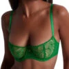 Aubade Losing My Mind Half Cup Bra - Green Island -FREYA Shop braforme aubade losing my mind 4FF14 GRES f