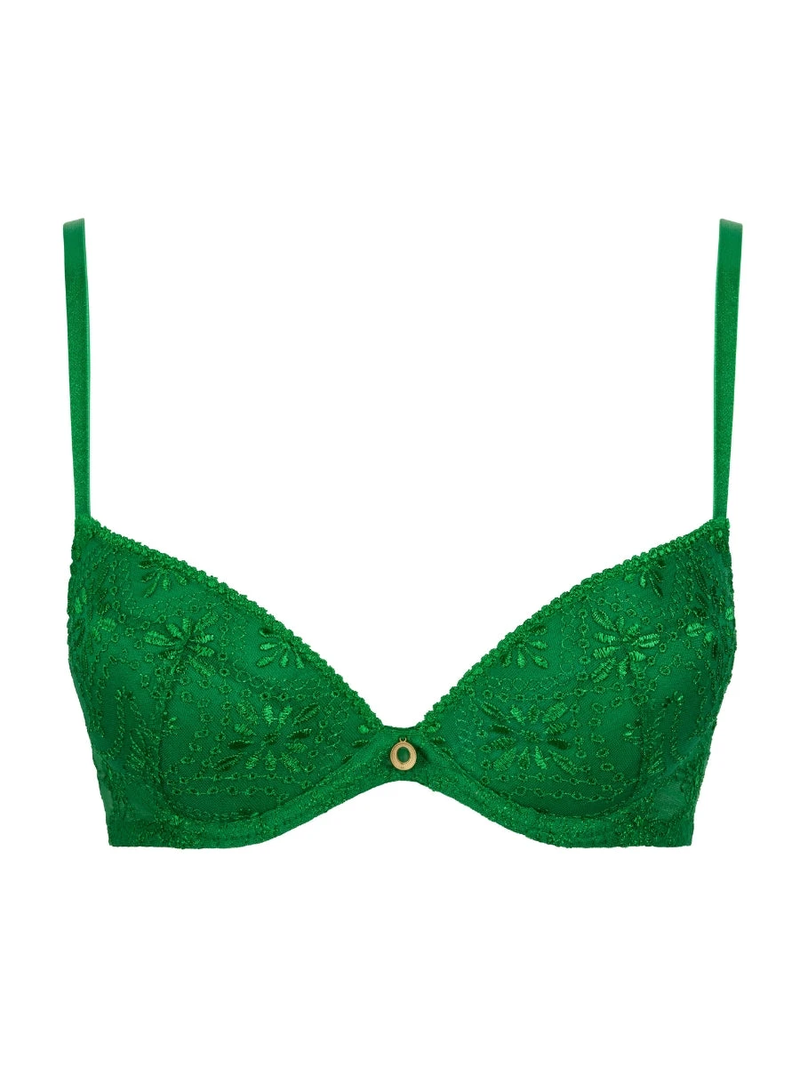 Aubade Losing My Mind Moulded Push-Up Bra - Green Island 9 Aubade Losing My Mind Moulded Push-Up Bra - Green Island - Image 7