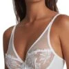 Aubade Lovessence Underwired Triangle Bra - Blanc -FREYA Shop braforme aubade lovessence rmf12 blanc f