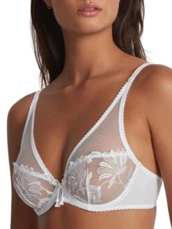 Aubade Lovessence Underwired Triangle Bra - Blanc
