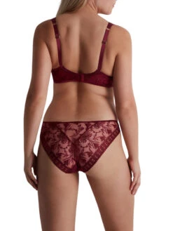 Aubade Magnetic Spell Half Cup Demi Bra - Crimson Red -FREYA Shop braforme aubade magnetic spell 2DF14 CRIM 3b
