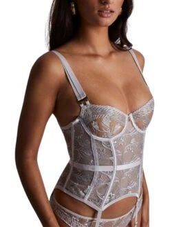 Aubade Magnetic Spell Guepiere - Platinum -FREYA Shop braforme aubade magneticspell 2D92 PLAM f