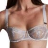 Aubade Magnetic Spell Half Cup Demi Bra - Platinum -FREYA Shop braforme aubade magneticspell 2DF14 PLAM cf