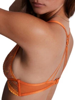 Aubade Pure Vibration Triangle Bralette - Orange Pulp -FREYA Shop braforme aubade pure vibration 2F10 OPUL 3f