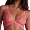 Aubade Pure Vibration Triangle Bralette - Pink Flash