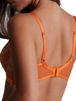 Aubade Pure Vibration Half Cup Bra - Orange Pulp -FREYA Shop braforme aubade pure vibration 2FF14 OPUL 3b