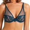 Aubade Lovessence Underwired Triangle Bra - Imperial Green -FREYA Shop braforme aubade rmf12 img f
