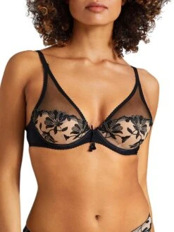 Aubade Lovessence Underwired Triangle Bra - Noir
