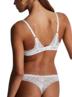 Aubade Rosessence Care Triangle Plunge Bra - Opale -FREYA Shop braforme aubade rosessence care 2KF12 OPAL 2b