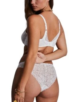 Aubade Rosessence Care Triangle Plunge Bra - Opale -FREYA Shop braforme aubade rosessence care 2KF12 OPAL 4b