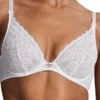 Aubade Rosessence Care Triangle Plunge Bra - Opale 2 Aubade Rosessence Care Triangle Plunge Bra - Opale -FREYA Shop braforme aubade rosessence care 2KF12 OPAL f
