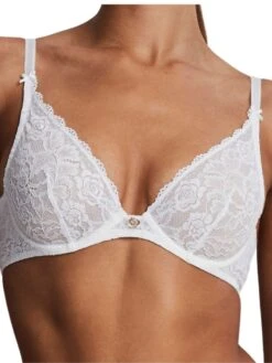 Aubade Rosessence Care Triangle Plunge Bra - Opale