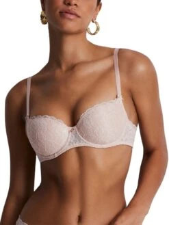 Aubade Rosessence Care Half Cup Bra - Nude D'été -FREYA Shop braforme aubade rosessence care 2KN04 NETE 3f
