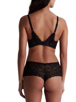 Aubade Rosessence Care High Apex Plunge Bra - Black 16 Aubade Rosessence Care High Apex Plunge Bra - Black -FREYA Shop braforme aubade rosessence care 2KN81 BLAK 3b