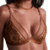 Aubade Rules Of Attraction Triangle Plunge Bra - Golden Shadow 2 Aubade Rules Of Attraction Triangle Plunge Bra - Golden Shadow -FREYA Shop braforme aubade rules of attraction 4BF12 GOLS f