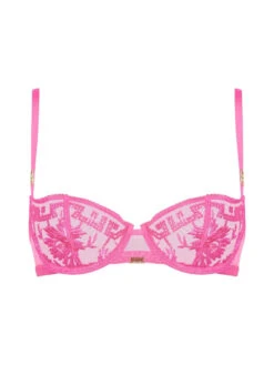 Aubade Rules Of Attraction Half Cup Bra - Exciting Pink -FREYA Shop braforme aubade rules of attraction 4BF14 EXCI c