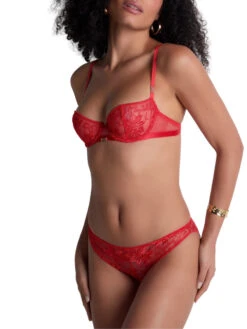 Aubade Rules Of Attraction Half Cup Bra - Flame -FREYA Shop braforme aubade rules of attraction 4BF14 FLAE 2f