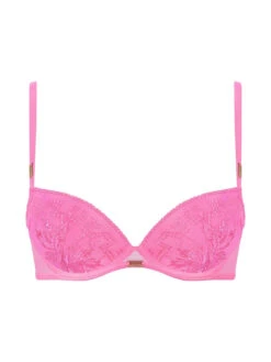 Aubade Rules Of Attraction Moulded Push-Up Bra - Exciting Pink -FREYA Shop braforme aubade rules of attraction 4BN08 EXCI c