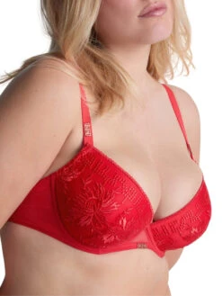 Aubade Rules Of Attraction Moulded Push-Up Bra - Flame -FREYA Shop braforme aubade rules of attraction 4BN08 FLAE 3f