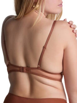 Aubade Sheer Emotion Triangle Bralette - Honey -FREYA Shop braforme aubade sheer emotion 4M10 HONE 3b