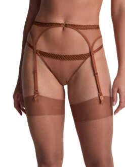 Aubade Sheer Emotion Suspender Belt