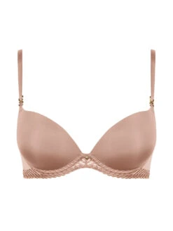 Aubade Sheer Emotion Moulded Push-Up Bra - Sand -FREYA Shop braforme aubade sheer emotion 4MN08 SANN c