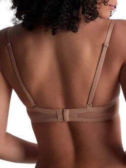 Aubade Sheer Emotion Moulded Strapless Bra - Sand -FREYA Shop braforme aubade sheer emotion 4MP06 SANN 2b