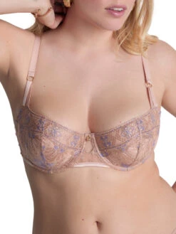 Aubade Sound Of Heart Half Cup Bra - Lavender Aura -FREYA Shop braforme aubade sound of heart 4CF14 LAVN 3f