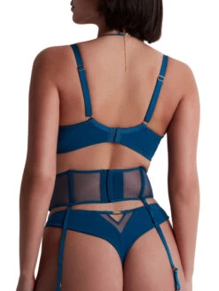 Aubade Sumptuous Waves Triangle Plunge Bra - Imperial Blue 15 Aubade Sumptuous Waves Triangle Plunge Bra - Imperial Blue -FREYA Shop braforme aubade sumptuous waves 3CF12 IMBL 2b