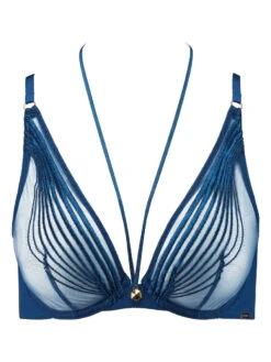 Aubade Sumptuous Waves Triangle Plunge Bra - Imperial Blue 19 Aubade Sumptuous Waves Triangle Plunge Bra - Imperial Blue -FREYA Shop braforme aubade sumptuous waves 3CF12 IMBL c