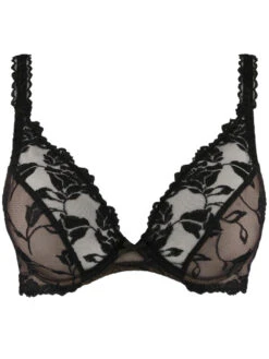 Aubade Softessence Triangle Bra - Noir -FREYA Shop braforme aubade tmf12 noir c