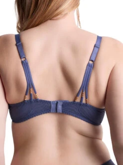 Aubade Vibes Triangle Plunge Bra - Denim 12 Aubade Vibes Triangle Plunge Bra - Denim -FREYA Shop braforme aubade vibes 2BF12 DENI 3b