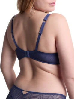 Aubade Vibes Half Cup Bra - Denim 14 Aubade Vibes Half Cup Bra - Denim -FREYA Shop braforme aubade vibes 2BF14 DENI 3b