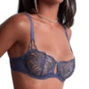 Aubade Vibes Half Cup Bra - Denim -FREYA Shop braforme aubade vibes 2BF14 DENI f