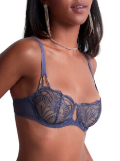 Aubade Vibes Half Cup Bra - Denim
