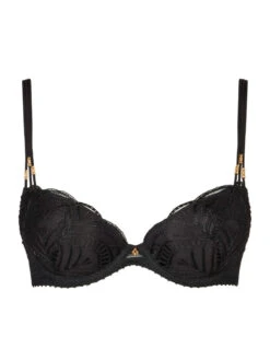 Aubade Vibes Moulded Push-Up Bra - Black -FREYA Shop braforme aubade vibes 2BN08 BLAK c