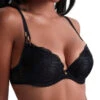 Aubade Vibes Moulded Push-Up Bra - Black -FREYA Shop braforme aubade vibes 2BN08 BLAK f