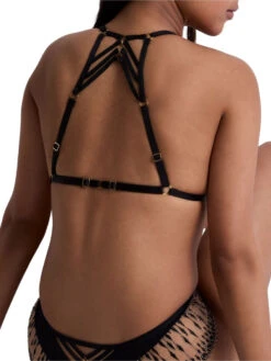 Aubade Voodoo Kiss Triangle Bralette - Millenium Black -FREYA Shop braforme aubade voodoo kiss 3D10B MIBL 2b