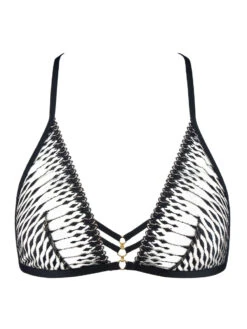 Aubade Voodoo Kiss Triangle Bralette - Millenium Black -FREYA Shop braforme aubade voodoo kiss 3D10B MIBL c