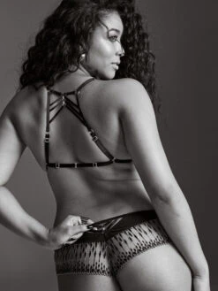 Aubade Voodoo Kiss Triangle Bralette - Millenium Black -FREYA Shop braforme aubade voodoo kiss 3D10B MIBL l