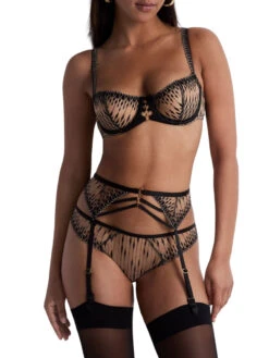 Aubade Voodoo Kiss Suspender Belt -FREYA Shop braforme aubade voodoo kiss 3D50 MIBL 2f