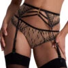 Aubade Voodoo Kiss Suspender Belt -FREYA Shop braforme aubade voodoo kiss 3D50 MIBL f