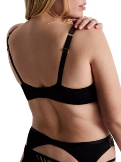 Aubade Voodoo Kiss Half Cup Bra - Millenium Black -FREYA Shop braforme aubade voodoo kiss 3DF14 MIBL 3b