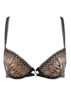 Aubade Voodoo Kiss Moulded Push-Up Bra - Millenium Black -FREYA Shop braforme aubade voodoo kiss 3DFN08 MIBL c