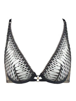 Aubade Voodoo Kiss Triangle Plunge Bra - Millenium Black 15 Aubade Voodoo Kiss Triangle Plunge Bra - Millenium Black -FREYA Shop braforme aubade voodoo kiss 3DFN12 MIBL c