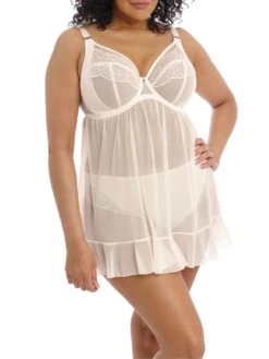 ELOMI Priya Babydoll - Vanilla -FREYA Shop braforme babydoll elomi priya 4551 vaa full