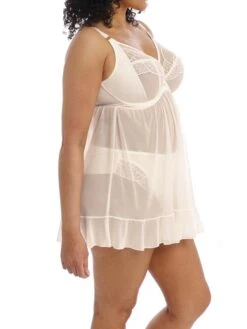 ELOMI Priya Babydoll - Vanilla -FREYA Shop braforme babydoll elomi priya 4551 vaa side