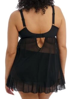 ELOMI Priya Babydoll - Black -FREYA Shop braforme babydoll elomi priya blk back