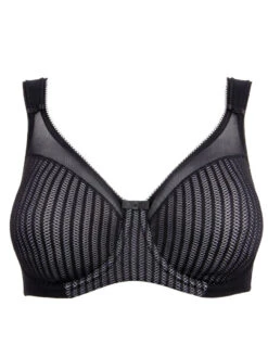 Berlei Beauty Stripe Smoothing Bra - Black/Grey 12 Berlei Beauty Stripe Smoothing Bra - Black/Grey -FREYA Shop braforme berlei b541 blk c