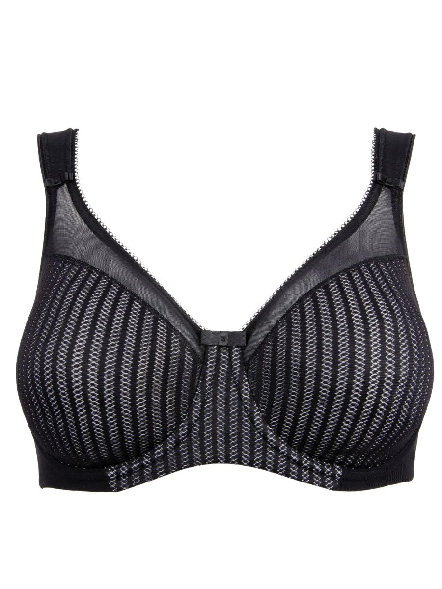 Berlei Beauty Stripe Smoothing Bra - Black/Grey 7 Berlei Beauty Stripe Smoothing Bra - Black/Grey - Image 5